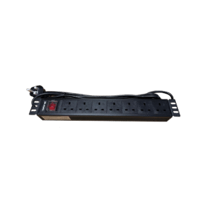 7-WAY 1.5U BS Rack Mountable PDU (13 Amp) - Image 1