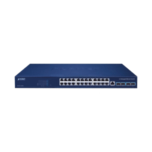 L3 24-Port 10/100/1000T + 4-Port 10G SFP+ Managed Ethernet Switch - Image 1